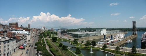 Photo: Panorama of Montreal's Old Port